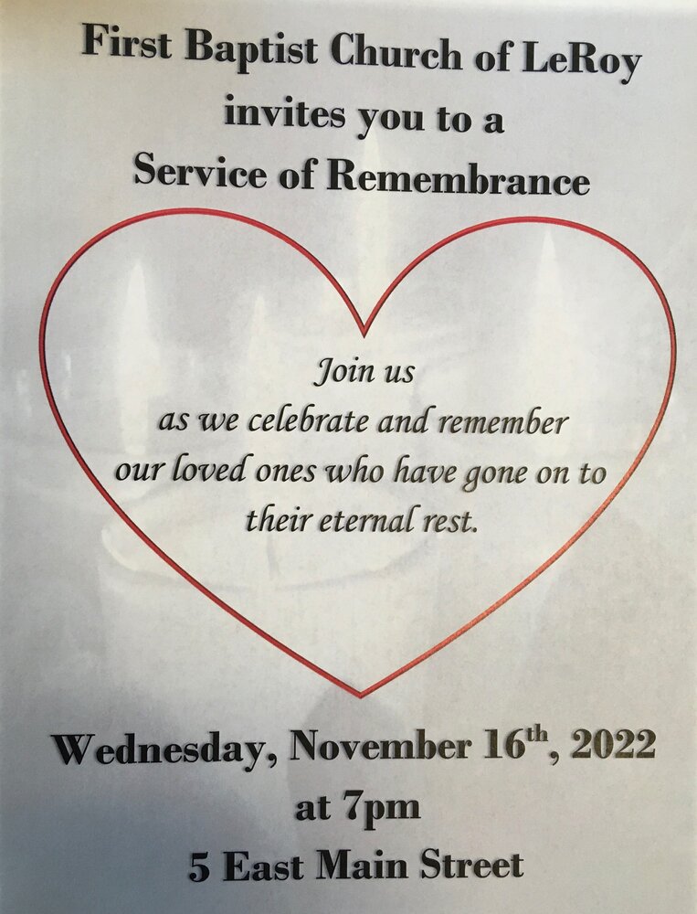 Service Remembrance
